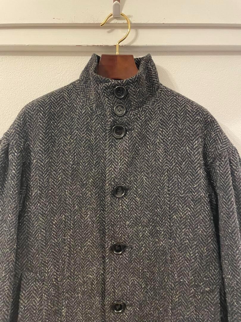 Comme des Garcons 08AW Tweed Long Coat size S Vintage | eBay