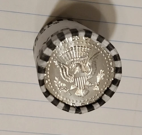 2022-P Uncirculated Kennedy Half Dollar Bank Roll, 20 Coins