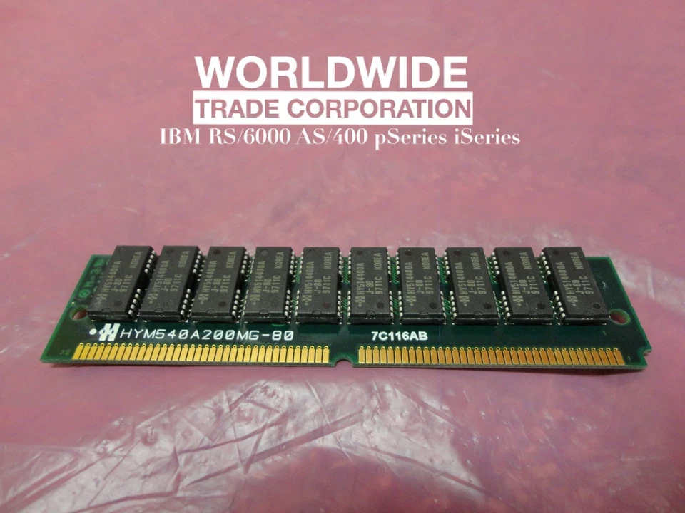 IBM FC# 5064 = 8x PN# 70F9976 68X6357 8MB SIMM (64MB Total) Memory RS6000 - Image 3 of 4