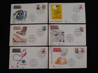 campaign against accidents set of 6 FDC Germany 1972 (1)