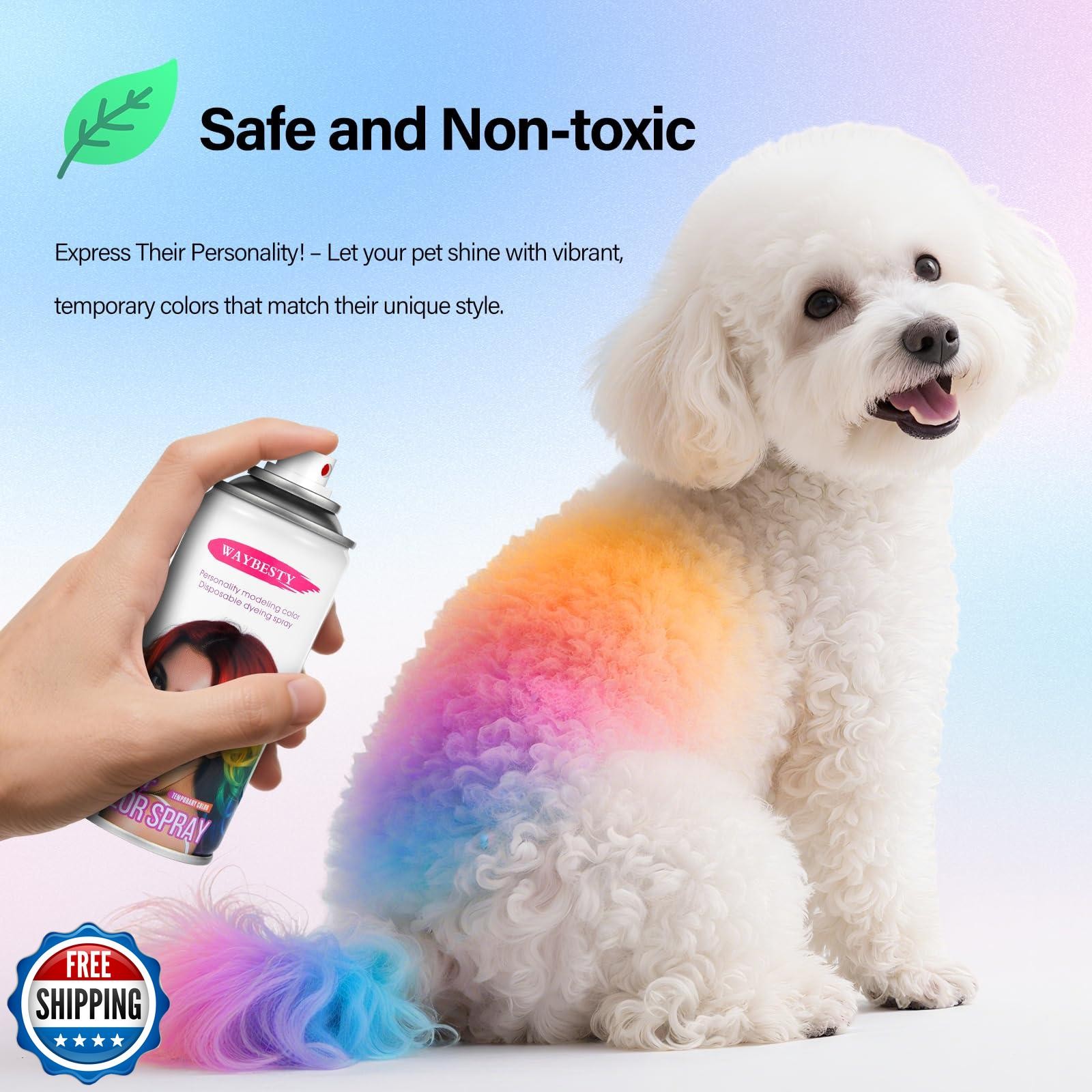 One-Day Hair Color Spray For Kids Women Men, Temporary Hair Dye Washable Hair