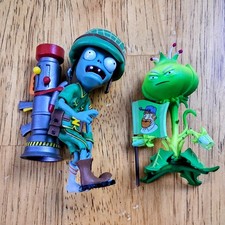Juego de figuras de acción Diamond Select Plants Vs Zombies: GW2 FOOT SOLDIER & WEED