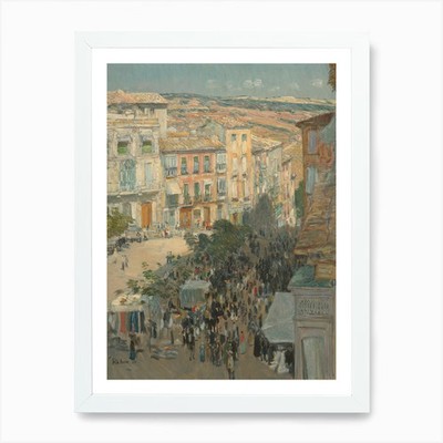 Street Scene 6 Art Print Framed Wall Art Poster Canvas Print Picture