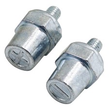 One Pair Zinc Alloy Battery Side Terminal Charging Posts Fit 8Mm Positive or