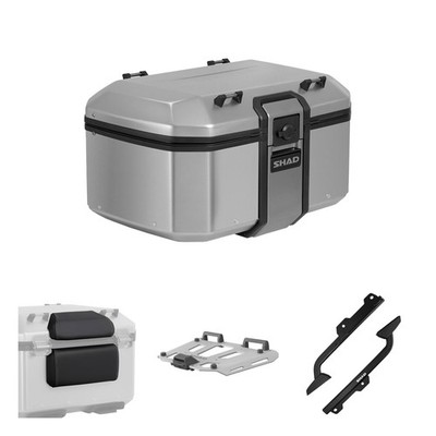 SHAD TERRA TR55 Aluminum Trunk Kit for Honda 500 CB X 2013-2025