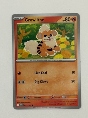 Growlithe 027/182 Destined Rivals