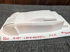 1/24 SCALE DIRT LATE MODEL-  4164 CLEAR LEXAN WITH WINDOW MASK 2025 DESIGN