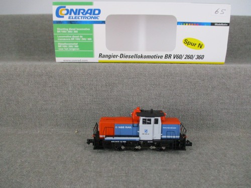 Hobbytrain (Conrad) Spur N 249090 Diesellok BR 361 051-6 Analog DSS  in OVP | Condition: Gebraucht