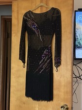 Latin/Rhythm Ballroom Dance Dress - A Showstopper