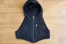 Peak Performance cropped down vest womens S 