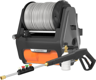 #ad Pressure Washer Max 3300PSI 1.6GPM Electric Wall Mounted Power Washer 100FT Reel $1850.77