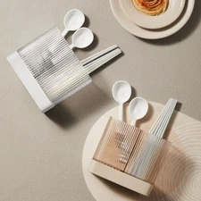 Utensil Holder for Kitchen Countertop with Drainage and Ventilated Design