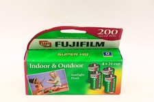 FujiFilm Super HQ 200 Color 35mm Film   4 Pack 96 Exposures   Expired 2007