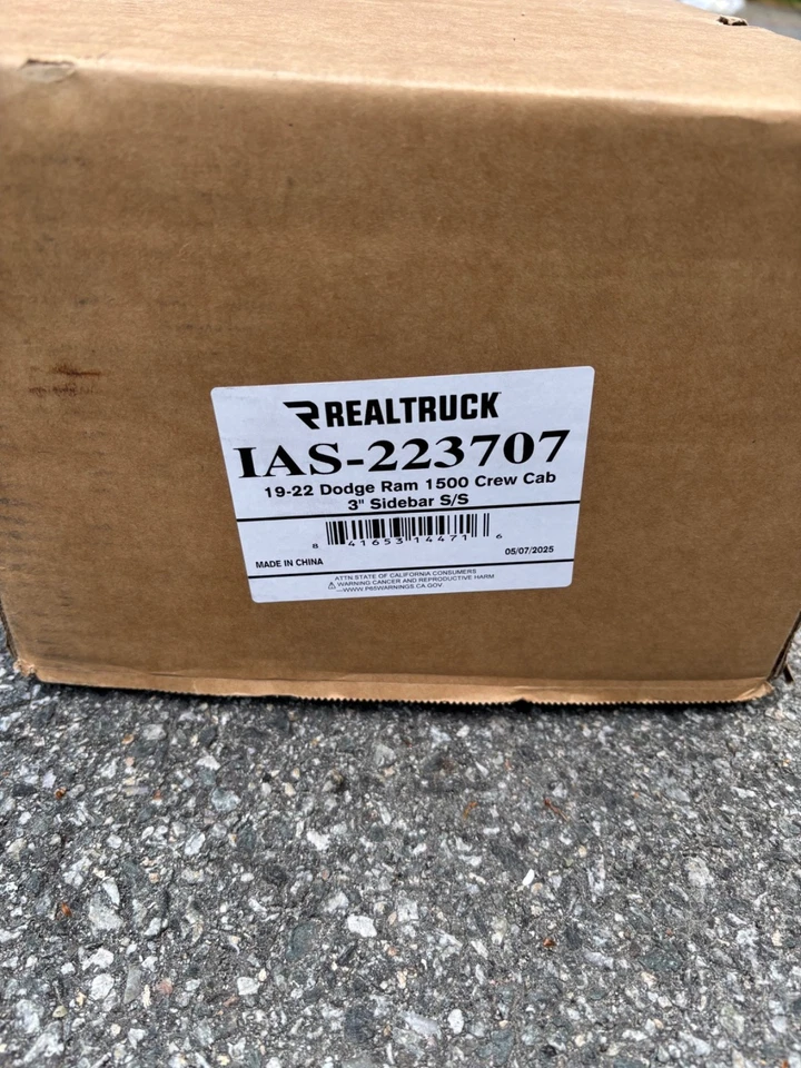 Pranchas de corrida Dodge Ram 1500 Crew Cab 3" novas - Imagem 3 de 3