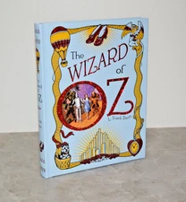 Wizard of Oz by Frank Baum New Sealed Leather Bound Collectible Deluxe Hardcover