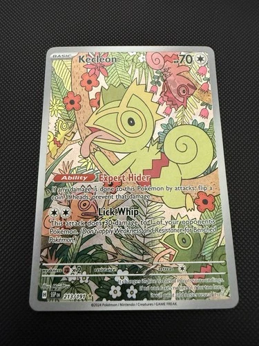 Pokémon TCG Kecleon 213/191 Illustration Rare Holo IR S&V Surging Sparks