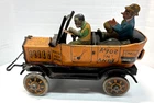 Vintage ~ 1930's ~ Marx ~ Amos & Andy ~ Fresh Air Taxi ~ Tin Litho Wind-Up ~ Toy