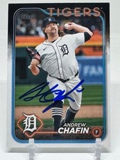 2024 Topps Update Series - Andrew Chafin #US332 MLB SIGNED BASEBALL Card