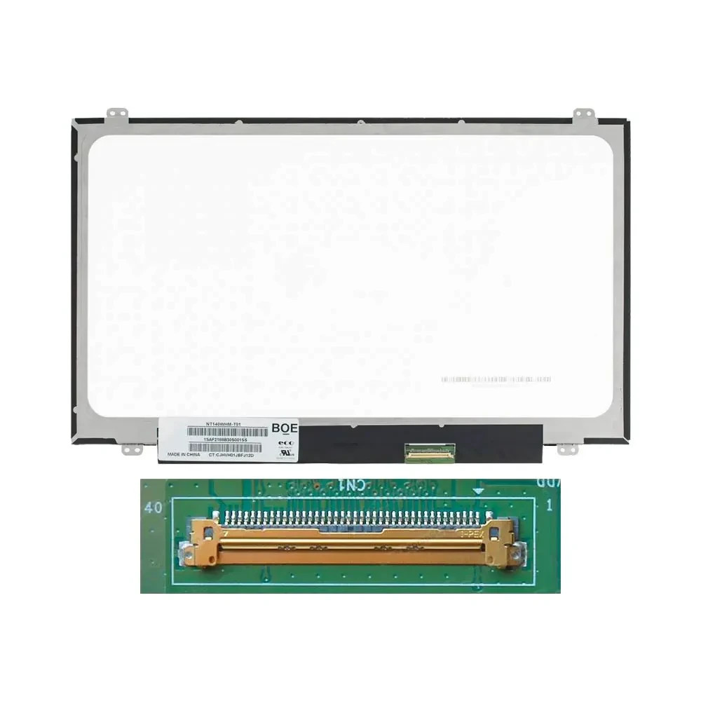 Dalle 14.0 Tactile NT140WHM-T01 pour Télétravail et Multimédia