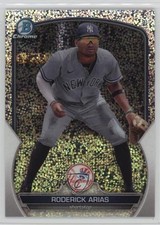 2023 Bowman Chrome Prospects Speckle Refractor /299 Roderick Arias #BCP-199 0i40