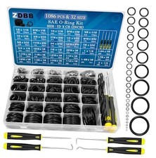 Pcs SAE Standard O Ring Kit Nitrile Rubber O-Rings Assortment with O  Ring 1086