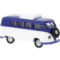 Brekina 31618 VW T1B Camper Mit Hubdach (Blau/Weiß) Alle + Neu