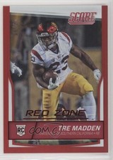 2016 Score Rookies Jumbo Red Zone 6/35 Tre Madden #355 s3g