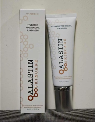 #ad Alastin HydraTint Pro Mineral Broad Spectrum Tinted Facial SP 3.2 oz Exp 04 28 $24.99