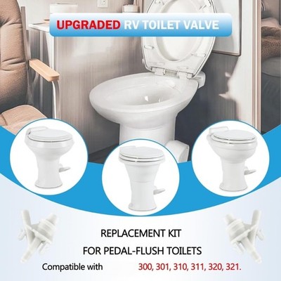 Heavy Duty Toilet Flush Valves with Ultrasonic Welding for Devices 300 310 Use