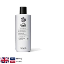 Silver Shampoo Violet Pigment Blonde White Grey Hair Toning 350ml Paraben Free