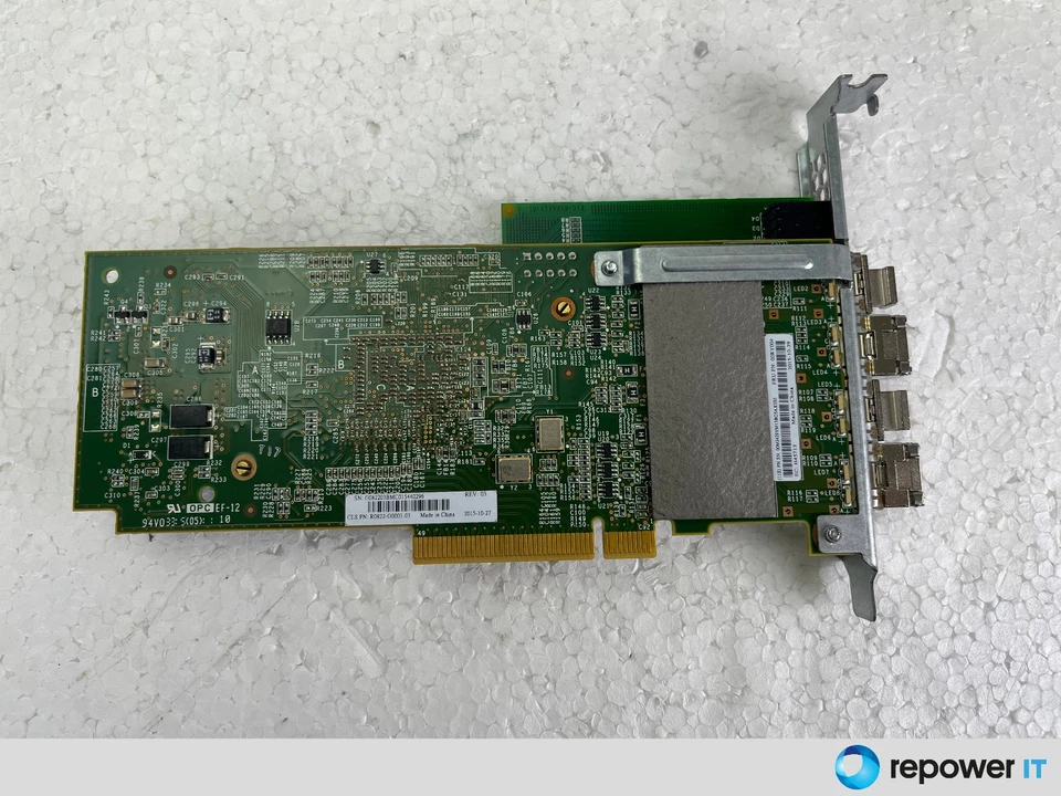 IBM 00RY004 4-Port 16G SFP+ FC HBA Card R0822-G0001 Storwize V7000 HP - Bild 3 von 4