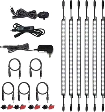 LED Safe Lights, Motion Activated, Linkable Light Bars, Rocker Switch, UL Power