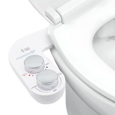 Warm Water Bidet Attachment for Toilet Non-Electric Hot Cold Bidet Add