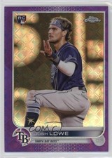 2022 Topps Chrome Logofractor Edition Purple Refractor 20/250 Josh Lowe #94 0gy1