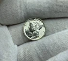 1945-P Mercury Dime 10c BU Uncirculated Coin  90% Silver P165