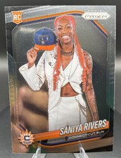 2025 WNBA Prizm Basketball Base Rookie Variation Saniya Rivers