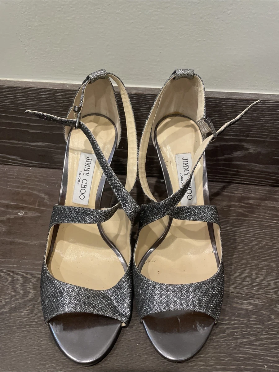 Jimmy Choo Stiletto Silver Heels for Women for sale | eBay