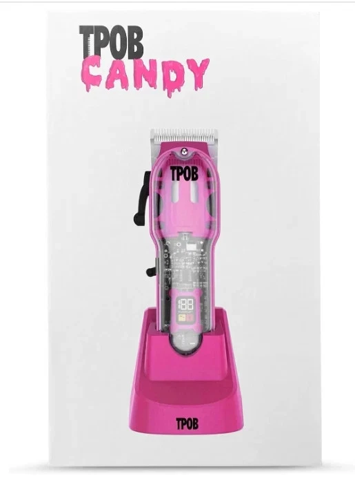TPOB Slime 2 Candy Edition Barber Hair Clippers with Matte Pink Case - Image 3 of 4