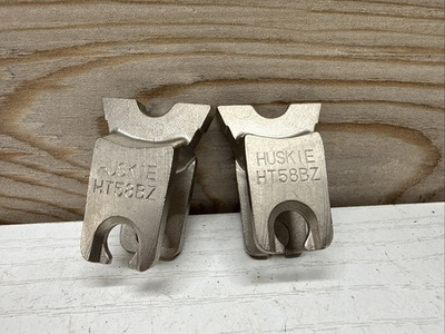 #ad #ad Huskie HT58BZ W Style Die For 6 Ton Crimp Tool Nickel Plated Eq. To Burndy 163 $44.99