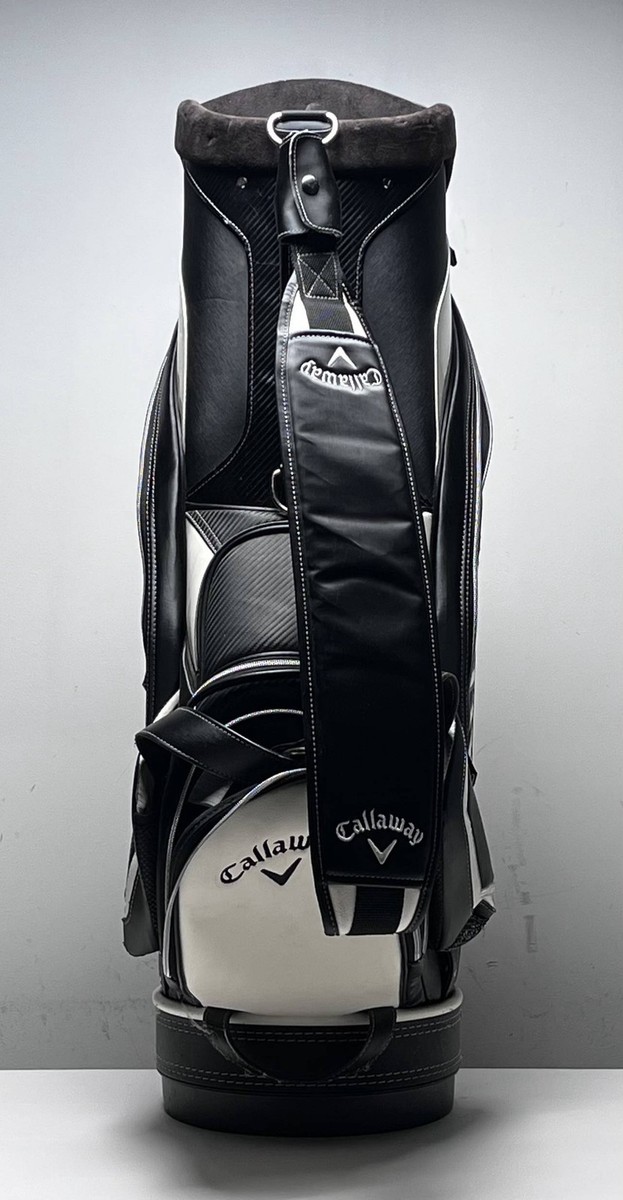 Callaway Rogue Staff Bag Black 6-Way Divide Single Strap Golf Bag