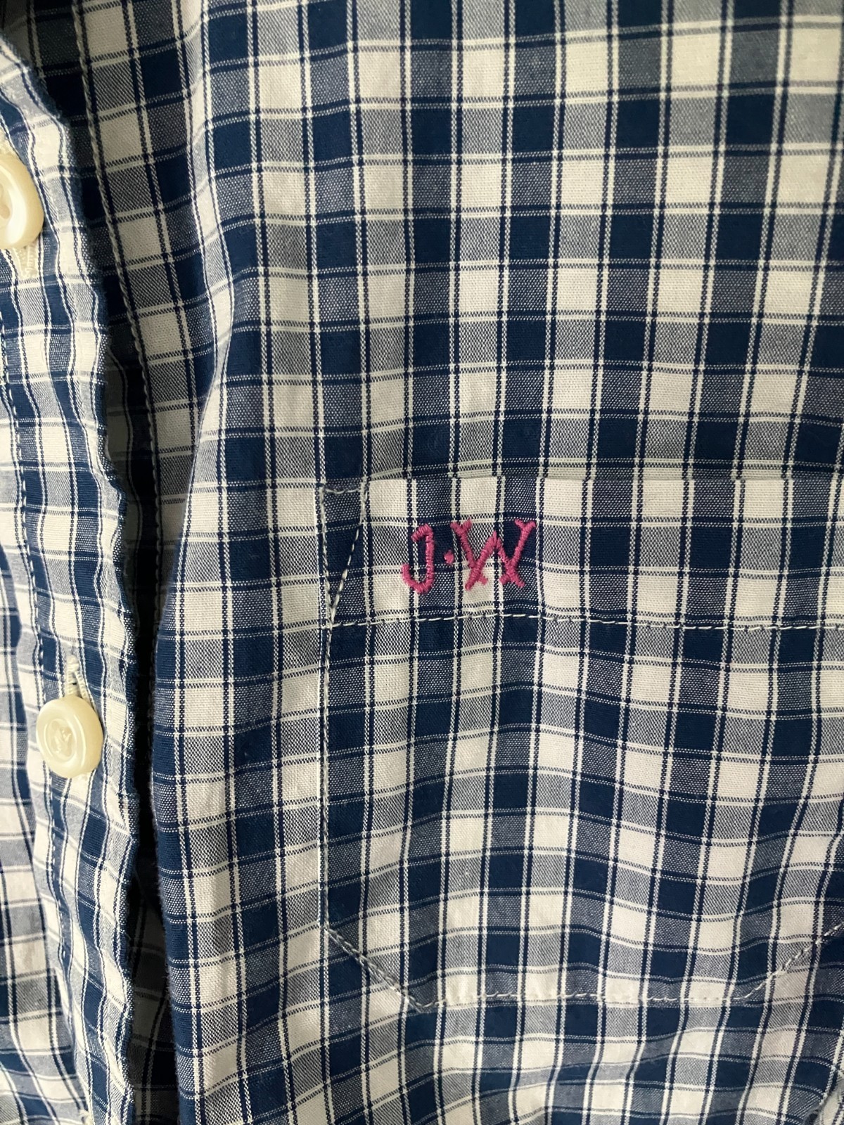 Jack Willis Gingham Buttonfront Shirt Dark Blue A… - image 19