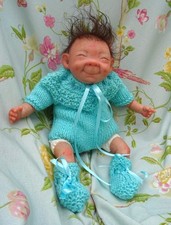 Reborn mini fantasy baby Ed 13" 1lb12oz P.Catela JosyNN Josy Newborn Nursery