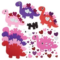 Dinosaurier Magnet-Kits 8Er-Pack FX458 Baker Ross Bastelset Valentinstag