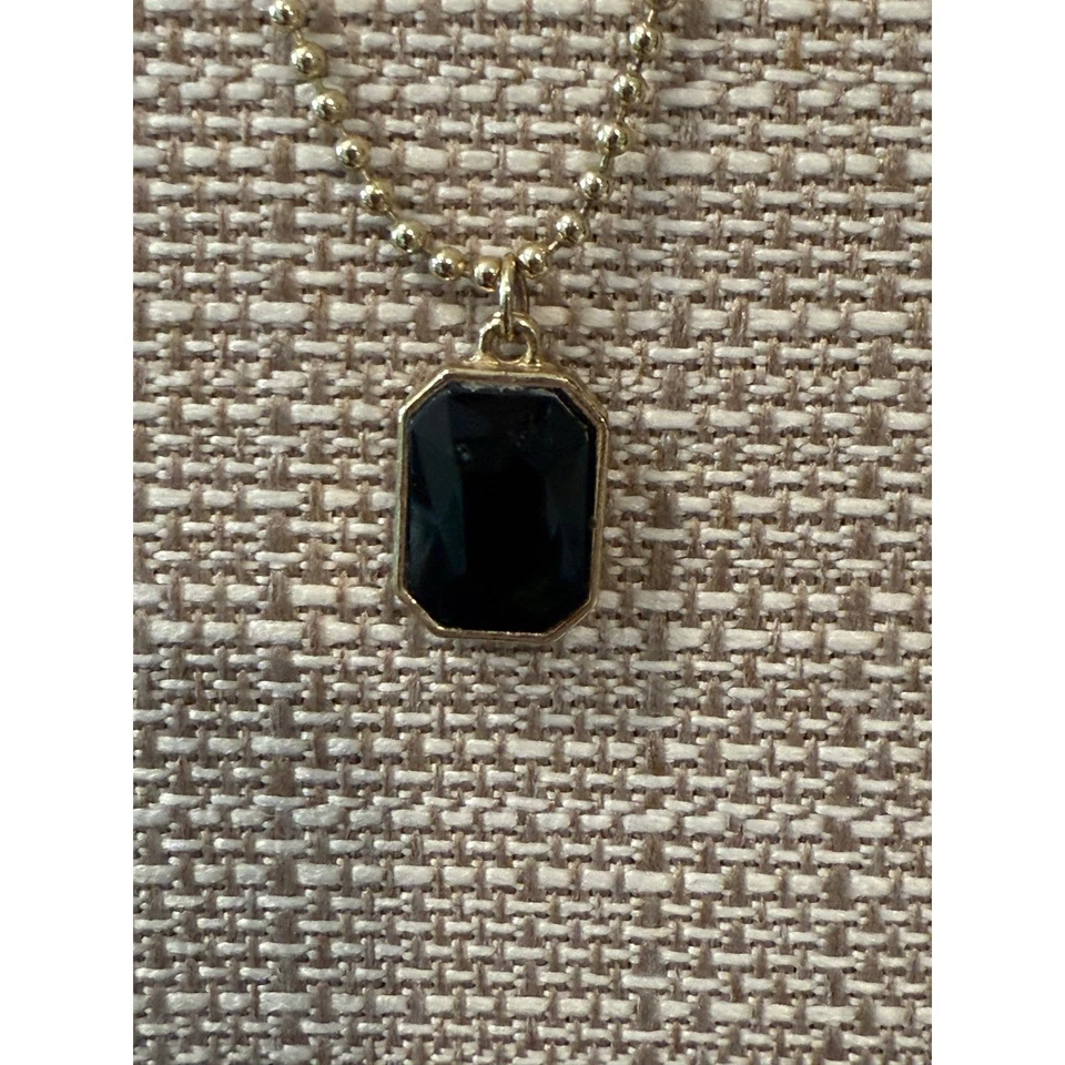 Collar colgante Drusy negro Kendra Scott Foto 2 de 4