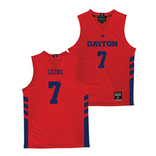 Dayton Women's Basketball Red Jersey - Olivia Leung