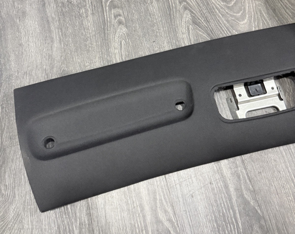 Lamborghini Huracan 4T0867512F Roof Visor Trim Panel OEM Black Leather