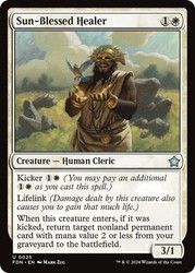 Sun-Blessed Healer Foil Foundations #25