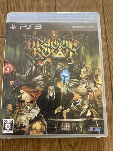 Dragon's Crown Sur PS3 – Version Complète FR, Boîtier Et Disque En Très Bon état