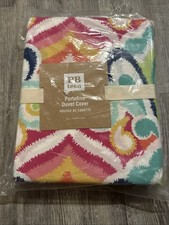 Pottery Barn Teen Twin Duvet Cover Tie-dye Portofino