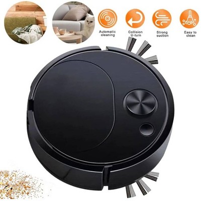 Robot Vacuum Cleaner Rechargeable Sweeping Vacuuming Mopping 3 In 1 Intelligent